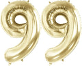 Number 99 Balloons for 99th Birthday Party Decorations, 40 Inch 0-100 by Joycard
