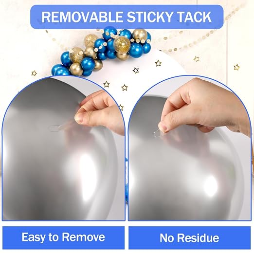 JANYUN 560 Pieces Mounting Putty, Double Sided Clear Dots Sticky - Image 5