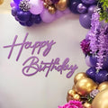 Happy Birthday Sign for Backdrop by MASTRON
