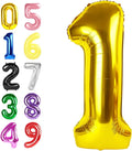 Number Balloons 40 Inch Gold 0 Balloon by Argthjy