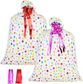 2 Pcs Large Gift Bags Oversized Plastic Storage Bags 48"x 36" by OILCUP
