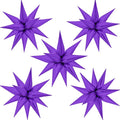 ZAKVOOR 60 Pcs Star Balloons 12 Spike Foil Explosion Party Decoration Balloons by ZAKVOOR