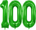 Number 100 Balloons for 100th Birthday Party Decorations, 0-100 Large No.100 by Joycard