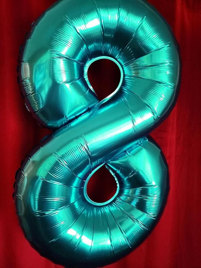 Number 8 Balloons 40 Inch for 8 18 Birthday Party Decorations, - Image 2