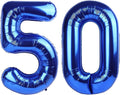 Numbers 40 Balloon 40Inch Blue Balloons by Argthjy