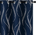 Yakamok Navy Blue Blackout Curtains by Yakamok