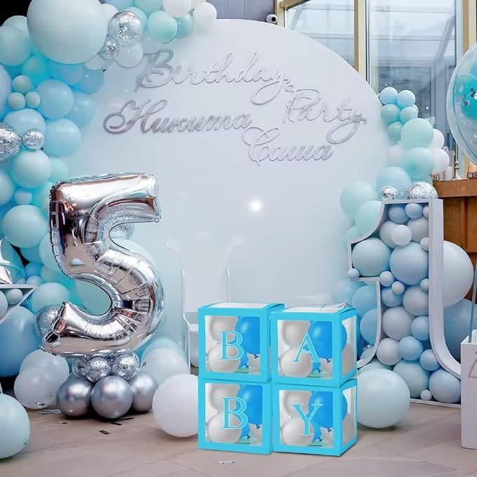 Thyle 12 Pcs Transparent Balloon Boxes Clear Balloon Boxes - Image 5