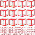 Thyle 12 Pcs Transparent Balloon Boxes Clear Balloon Boxes by Thyle