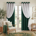 PONY DANCE Blackout Curtains 84 inches Long, 52 by 84 inches | Curtains by PONYDANCE