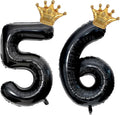 40 inch Large Black 56 Balloon Number by Unknown