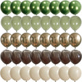 Sage Green Brown Safari Balloons, Camo Army Hunting Balloons by Govpy