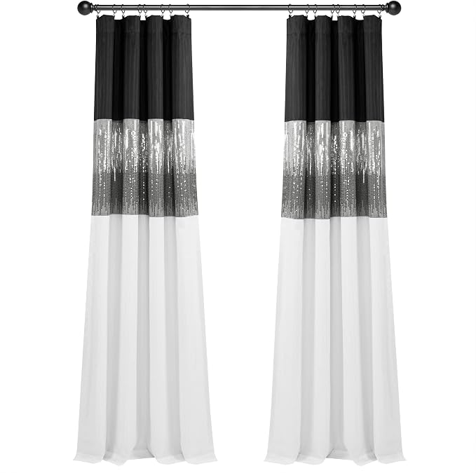 Lush Decor Night Sky 100% Blackout Window Curtain Panel Single 42"W x 84"L - Image 10