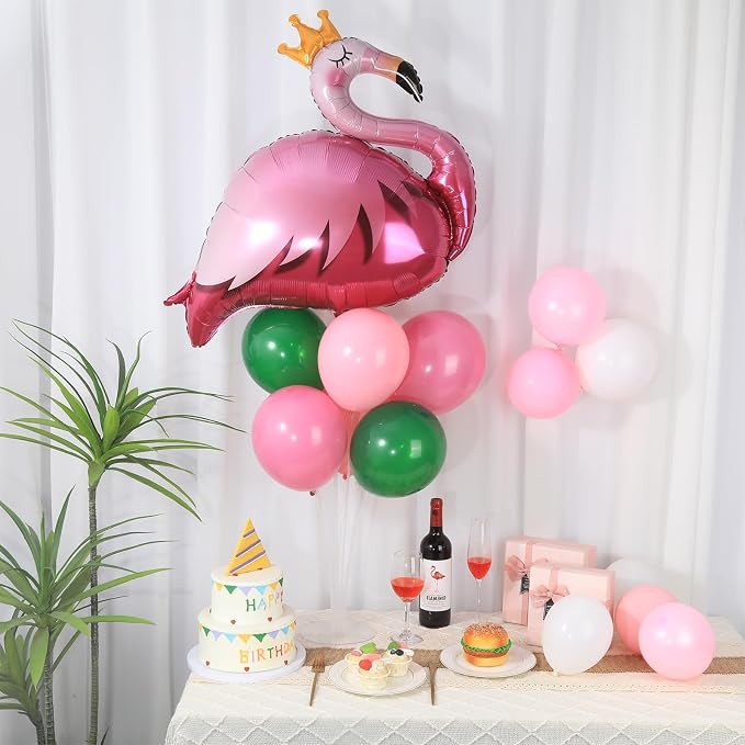 2 Sets Summer Tropical Flamingo Balloon Column Stand Kit - Image 4