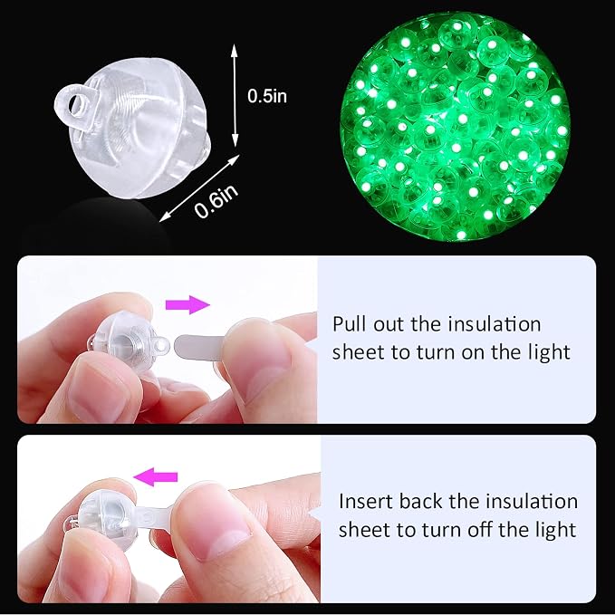 50PCs Mini Led Lights, Led Balloons Light - Image 3