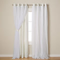 TOWN & COUNTRY LUXE Talia Double Layer Indoor Curtains, Sheer and Room by TOWN+%26+COUNTRY+LUXE