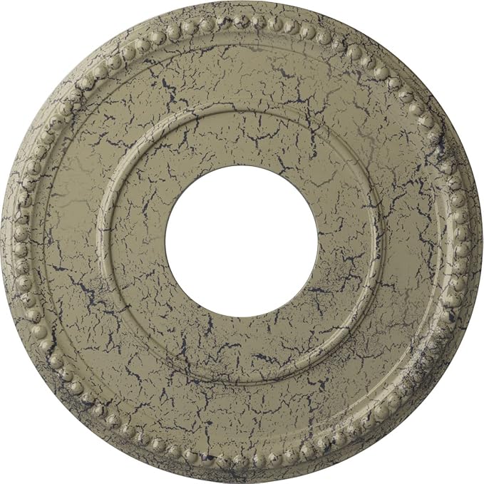 Ekena Millwork CM12BRCSC 12 1/2"OD X 3 7/8"ID X 3/4"P Bradford Ceiling by EkenaMillwork