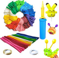 XIRUISHEN 200PCS 260 Balloons and 12-inch Round Balloons Colorful colors by Unknown