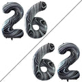 Number 26 Balloons for 26th Birthday Party Decorations, 42 Inch Jumbo Foil by GOER