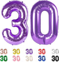 30 Balloon Numbers 40Inch 30 Year Old Birthday Decorations by Mluchee
