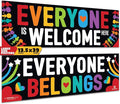 Sproutbrite 2 Welcome Educational Posters & Chart Welcome Banner 13.5"x39" by Sproutbrite