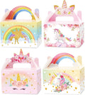 Tevxj 12 Pack Unicorn Party Favor Treat Boxes Unicorn Goodies Gift Boxes Party by Tevxj