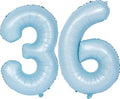 40 In Matte Blue Number Balloons Helium Foil Mylar Balloon Party Digital 36 | by Exquisitehighqualitypartydecorationstomeetyoureveryneed%EF%BC%81