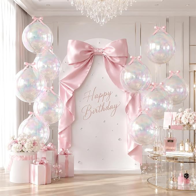 Iridescent Round Foil Balloons - Image 6