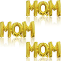 Letter Balloons Golden Mom Balloons Mother's Day Balloon Conjoined Mom Foil by HADCKJA