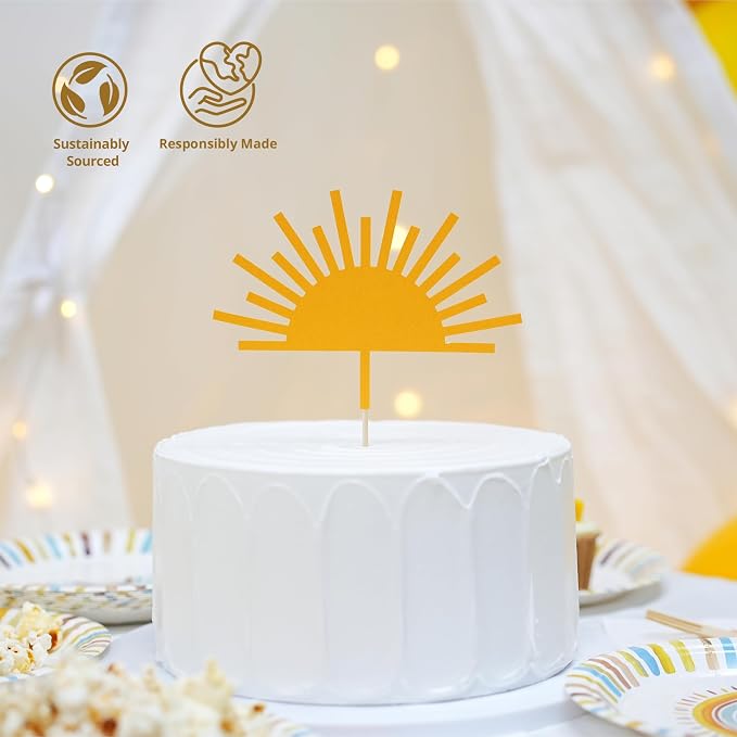 Boho Sunshine Birthday Party Decorations and Supplies, Serves 20 - Image 5