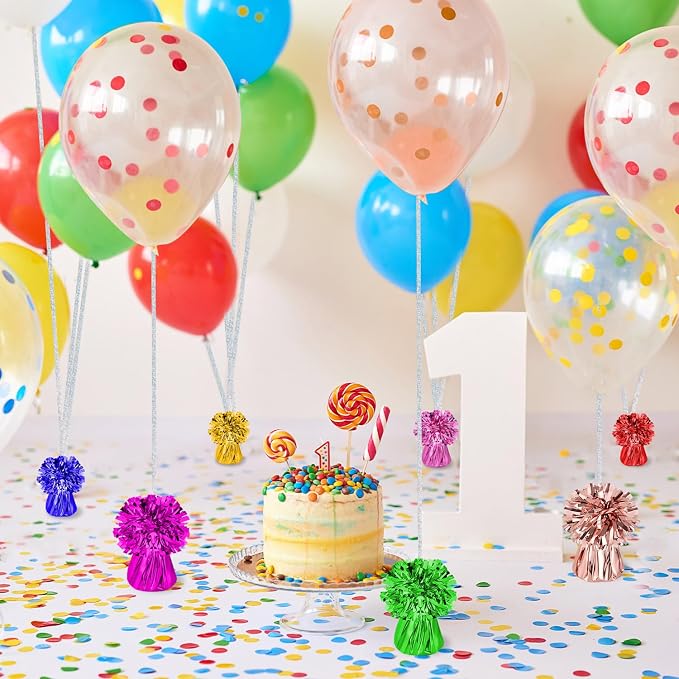 24 PCS Balloon Weights Metallic Anchor, Balloon Holder Heavy Weights | - Image 4