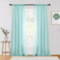 MYSKY HOME Crushed Voile Sheer Curtains by MYSKYHOME