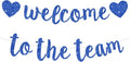BEISHIDA Welcome to The Team Banner, NO DIY, Office Party Decorations by Beishida