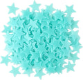 200pcs Glow in The Dark Luminous Stars Fluorescent Noctilucent Plastic Wall by AMAMAONM