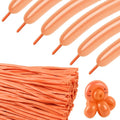 Party Balloons - Peach 260 Long Balloons by KEXINGTUO