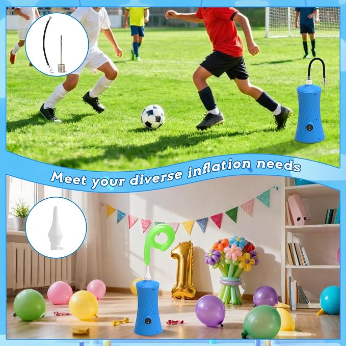 Balloon Pump Electric Air Pump for Long Balloon Inflator Blower Machine for - Image 4