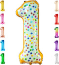 KatchOn Number 1 Donut Balloon 40 Inch Sweet One Birthday Party Decorations | by KatchOn