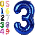 Numbers 2 Balloon 40Inch Navy Blue Balloons by Argthjy
