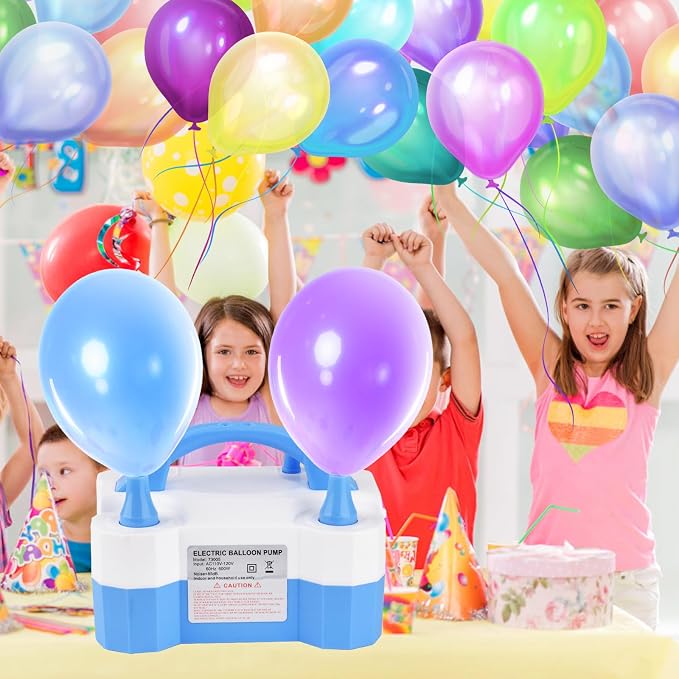 Electric Balloon Pump, Portable Electric Balloon Blower Machine Balloon Air - Image 6