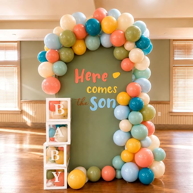 Boho Rainbow Balloons - Image 8