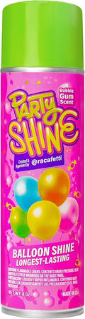 Party Shine Bubble Gum Balloon Shine Spray, Silicone Spray by ShinyFiesta