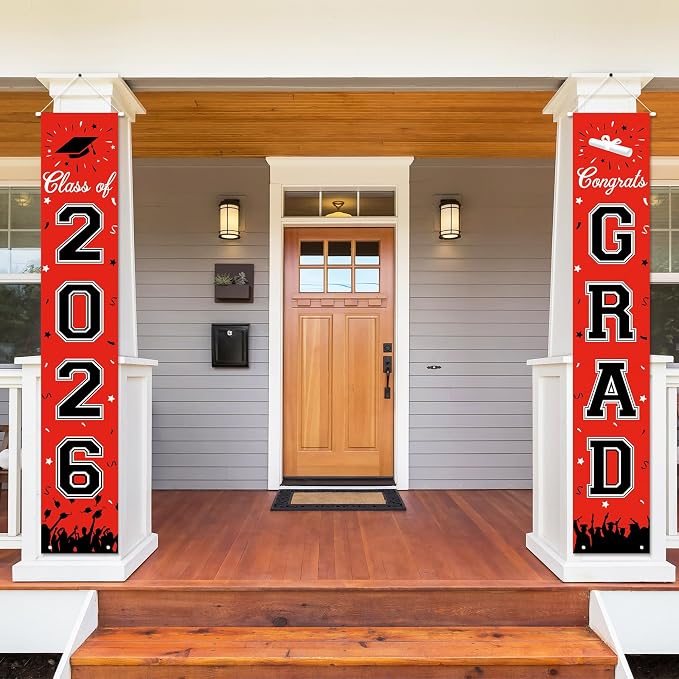 2026 Graduation Decorations, Graduation Banner Class of 2026, Hanging - Image 3