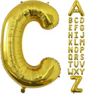 Letter Balloons Gold Party Balloon by United-UnicornsParty