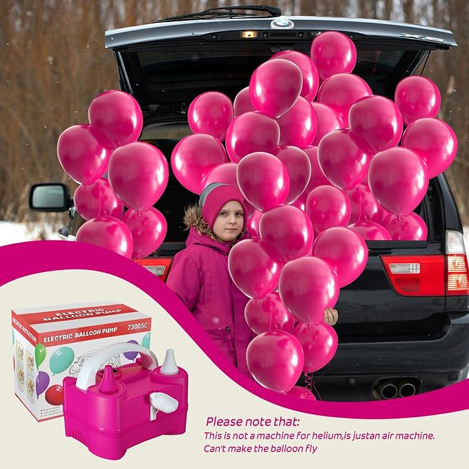 Electric Balloon Pump for Party Decorations – Portable Inflator, Auto Shutoff - Image 7