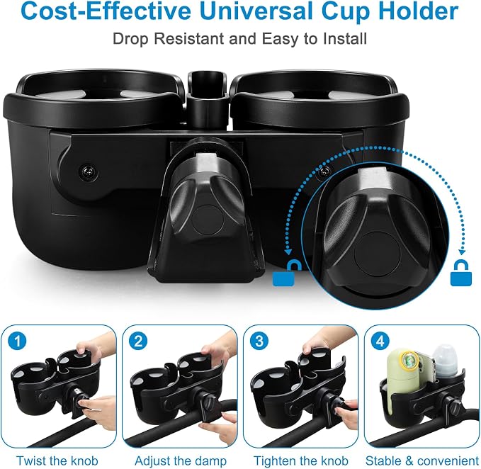 Accmor Stroller Cup Holder - Image 7