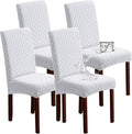 Waterproof Dining Chair Covers Set of 4 Parsons Chair Slipcovers | Double by Genina