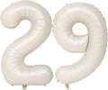 40 In Cream white Number Balloons Helium Foil Mylar Balloon Digital 29 | by Exquisitehighqualitypartydecorationstomeetyoureveryneed%EF%BC%81