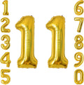 Gold Number 11 Balloon 40 Inch, Shiny Foil Decor by Unknown