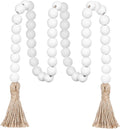 Meplait 39in Wood Bead Garland, Farmhouse Beads by Meplait