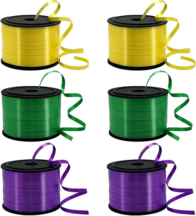 Decorative Curly Ribbon for Gift Wrapping, Party Balloon Decoration by LACNNY