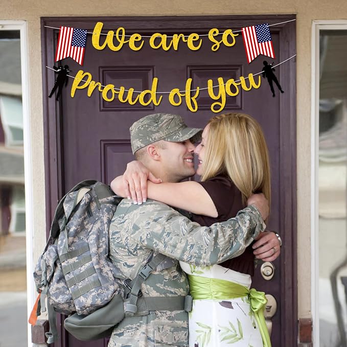 Retirement Party Decorations We Are So Proud of You Banner Welcome Home Banner - Image 3